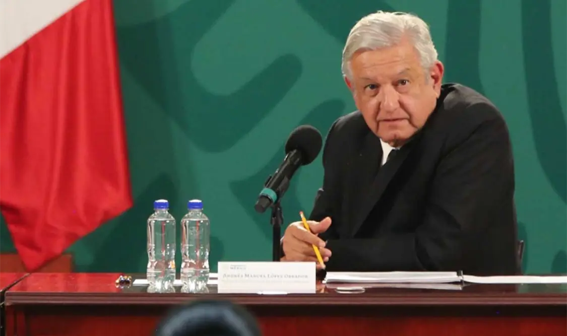 López Obrador llamó a la población a no caer en ninguna provocación. Cortesía