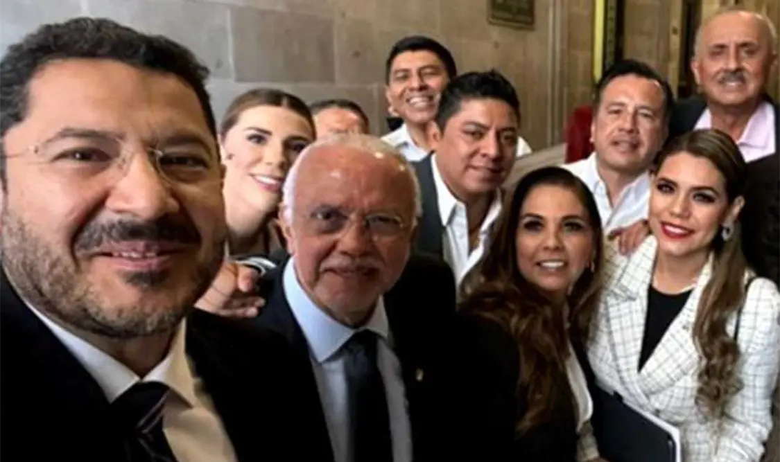 Gobernadores de la 4T exigieron al Gobierno de Ecuador respeto inmediato al derecho internacional. Cortesía