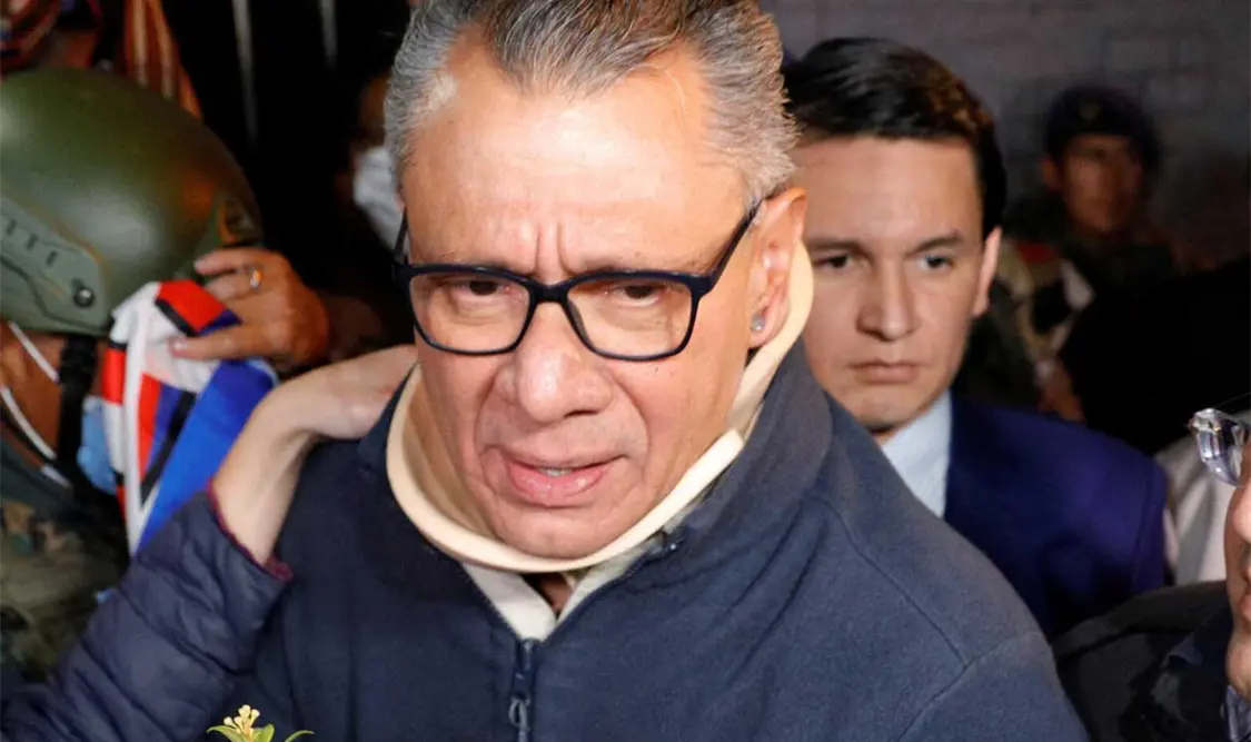 Jorge Glas fue trasladado a una prisión de máxima seguridad, en Guayaquil. Cortesía
