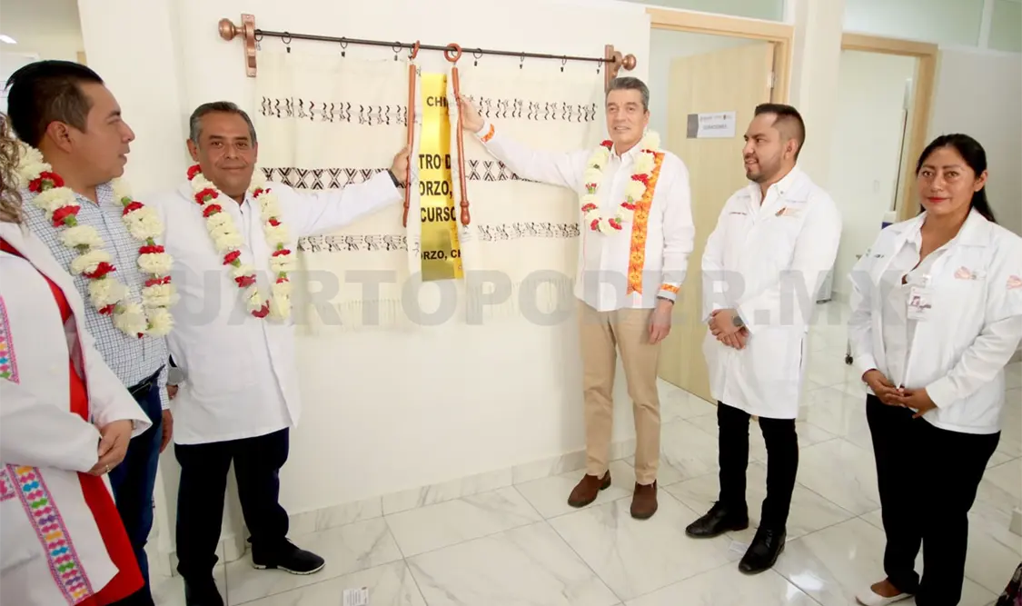 Reconstruyen centro de salud en Chiapa de Corzo