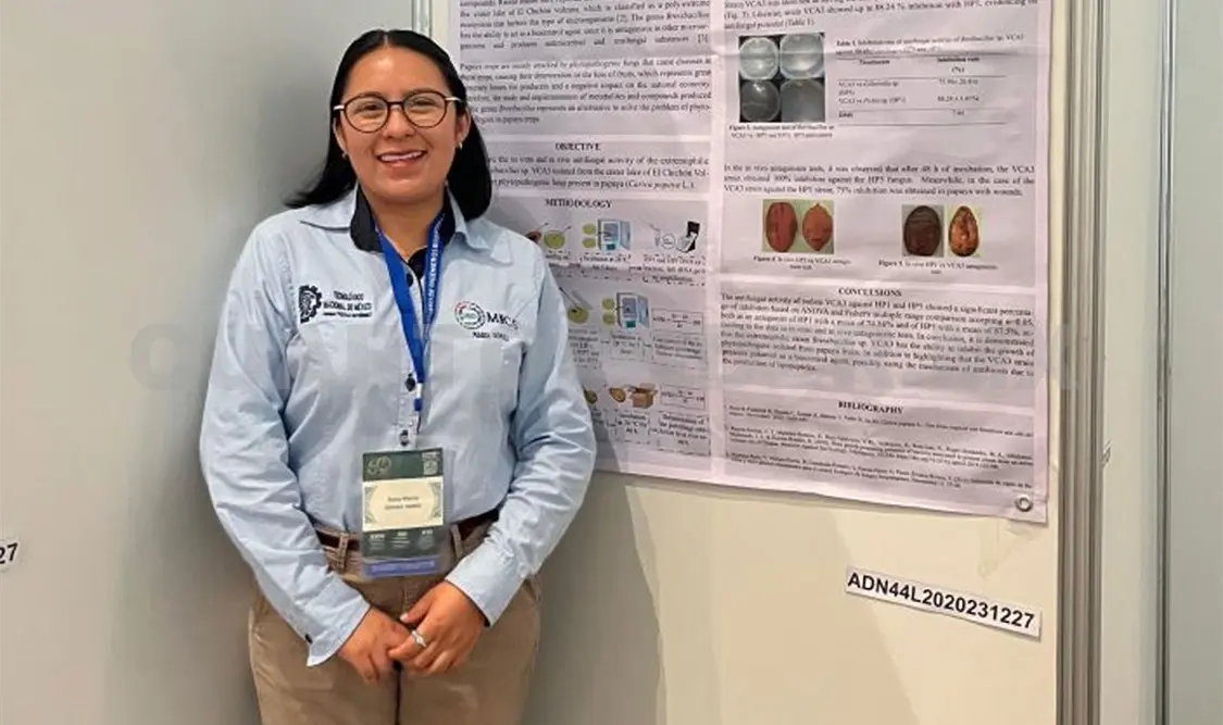 Reconocen a investigadora por proyecto del Chichonal