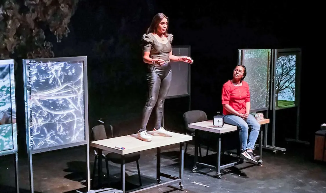 La puesta en escena puede verse los viernes, sábados y domingos en el teatro Santa Catarina, en Coyoacán. CP