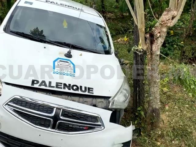 Colisiona Taxi Y Chofer Lo Abandona