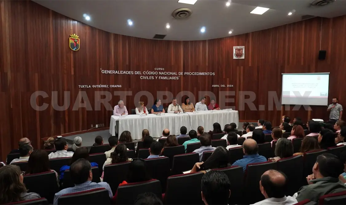 Continúa capacitación del nuevo sistema procesal