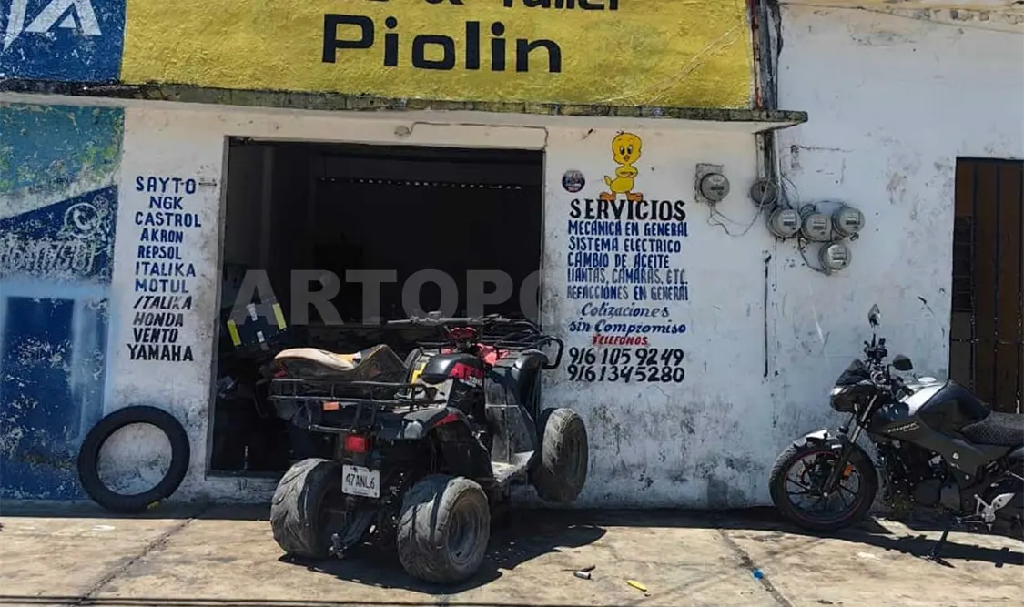 A balazos ejecutan en un taller a “la Galleta”