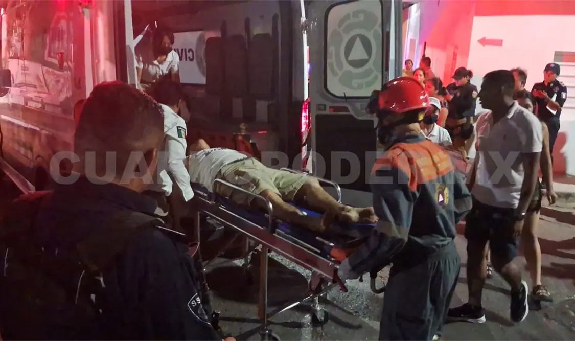 Lo balean en el pecho tras una discusión