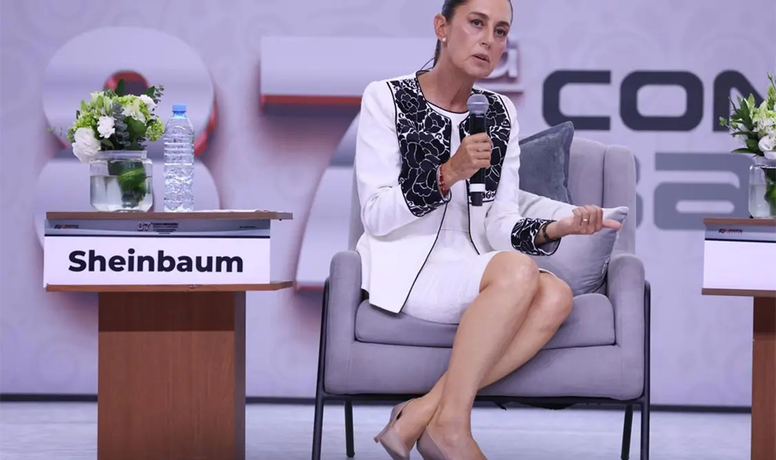 Sheinbaum llama a banqueros a tener buenas relaciones