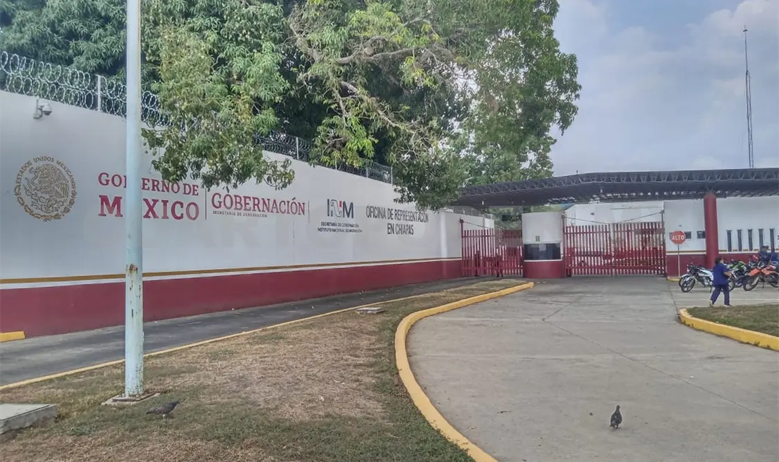 Dañan fibra óptica de las instalaciones de Migración