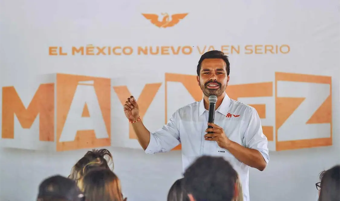 Máynez asegura tener el proyecto para llevar a Sonora al nivel que le corresponde. Cortesía