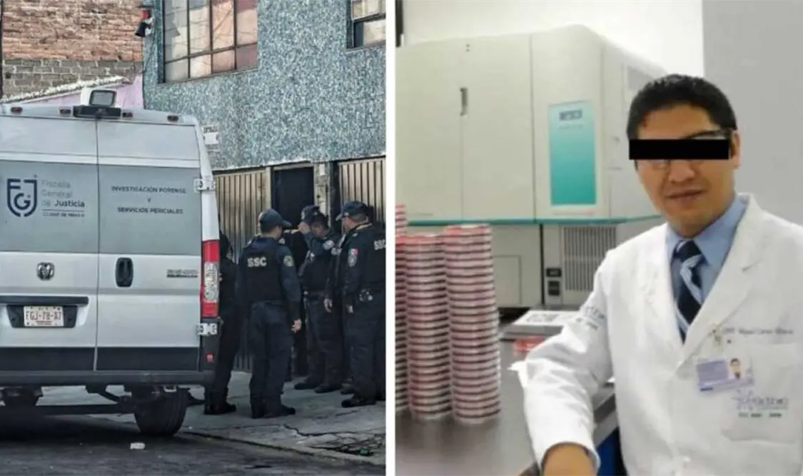 Fiscalía catea domicilio de su feminicida y encuentra restos de al menos siete personas. Cortesía