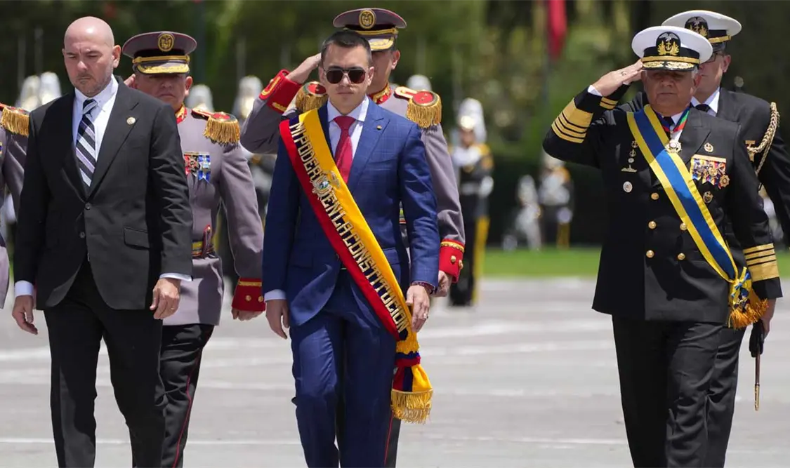 Noboa busca satisfacer sus apetitos de poder, acusó el asambleísta Blasco Luna. Cortesía