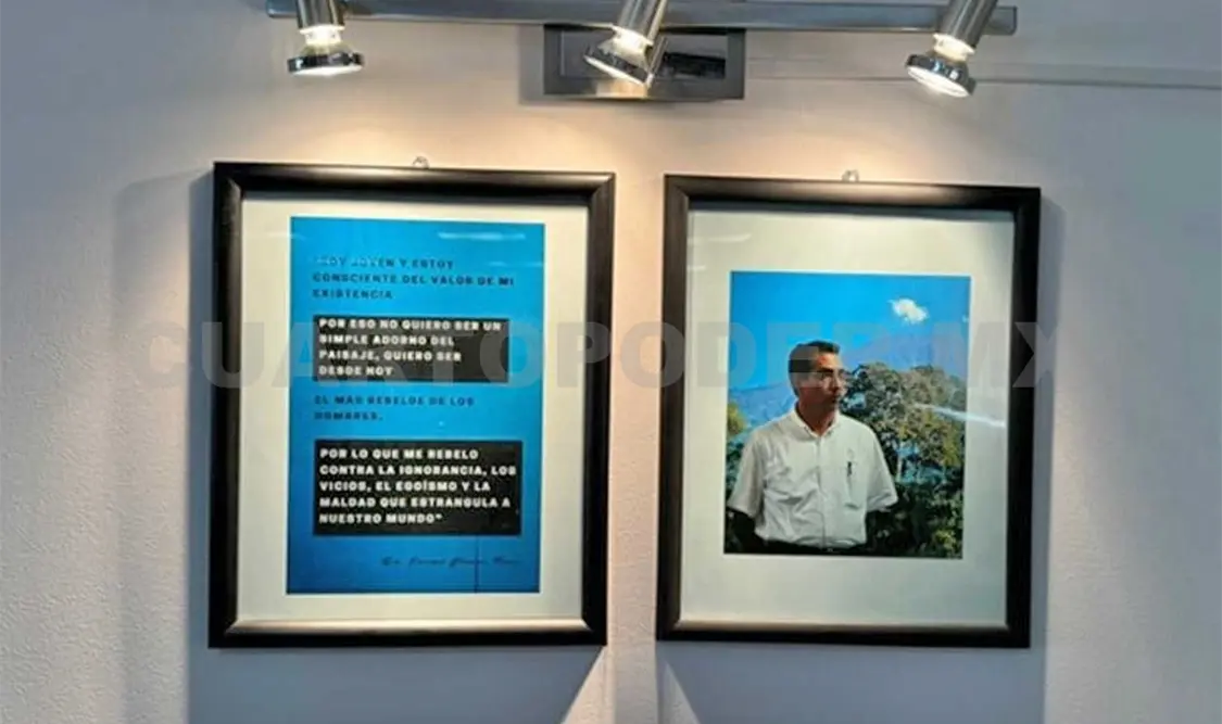 Se reveló un espacio con su fotografía y pensamiento. CP