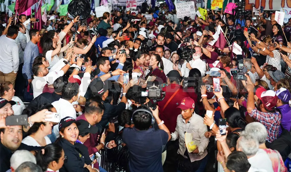 Sheinbaum llama a darle continuidad a la 4T