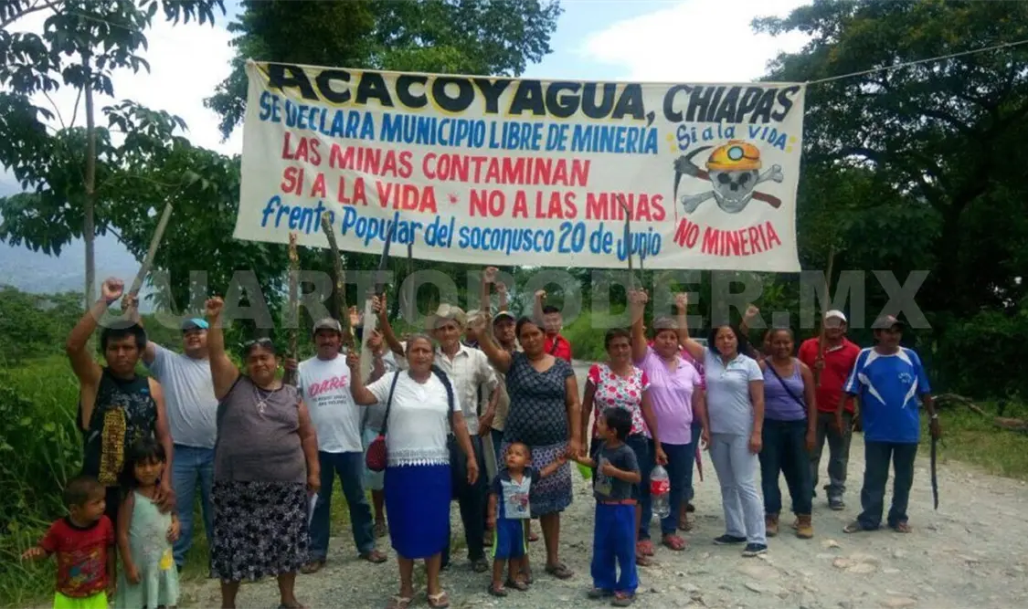 Mujeres, el pilar contra el extractivismo minero