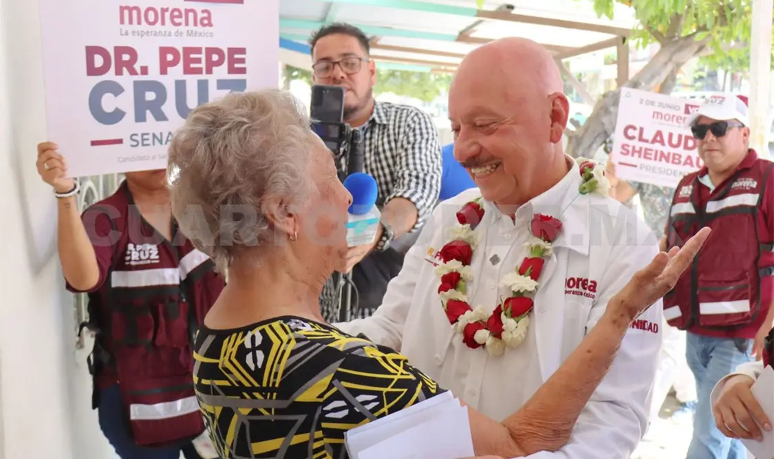 El corazón de Chiapas late firme por la 4T: Pepe Cruz