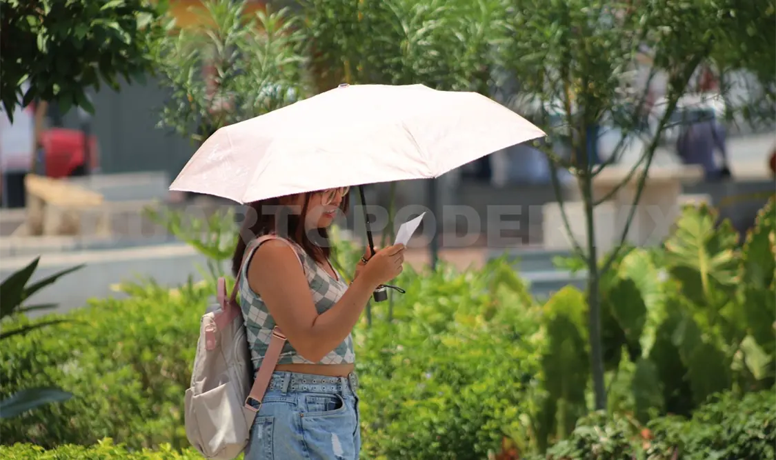 Termómetro podría alcanzar los 40 °C