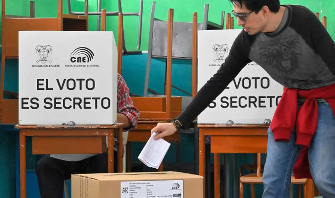 Referéndum en Ecuador marca un rumbo de lucha contra el crimen organizado. Cortesía