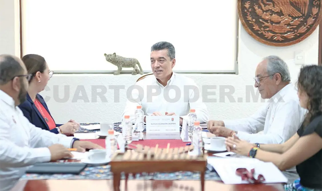 Las autoridades dan seguimiento a la formalización de donación del inmueble utilizado como Puerto Fronterizo Nuevo Orizaba, ubicado en Benemérito de las Américas. CP