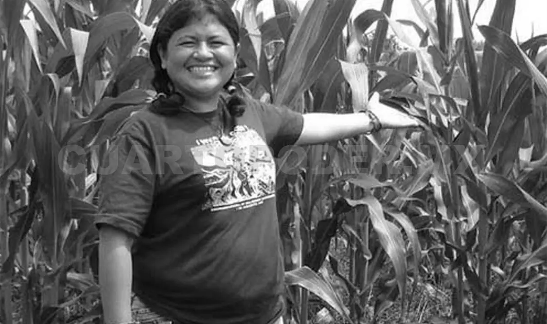 Bety Cariño es recordada a 14 años de su asesinato. CP