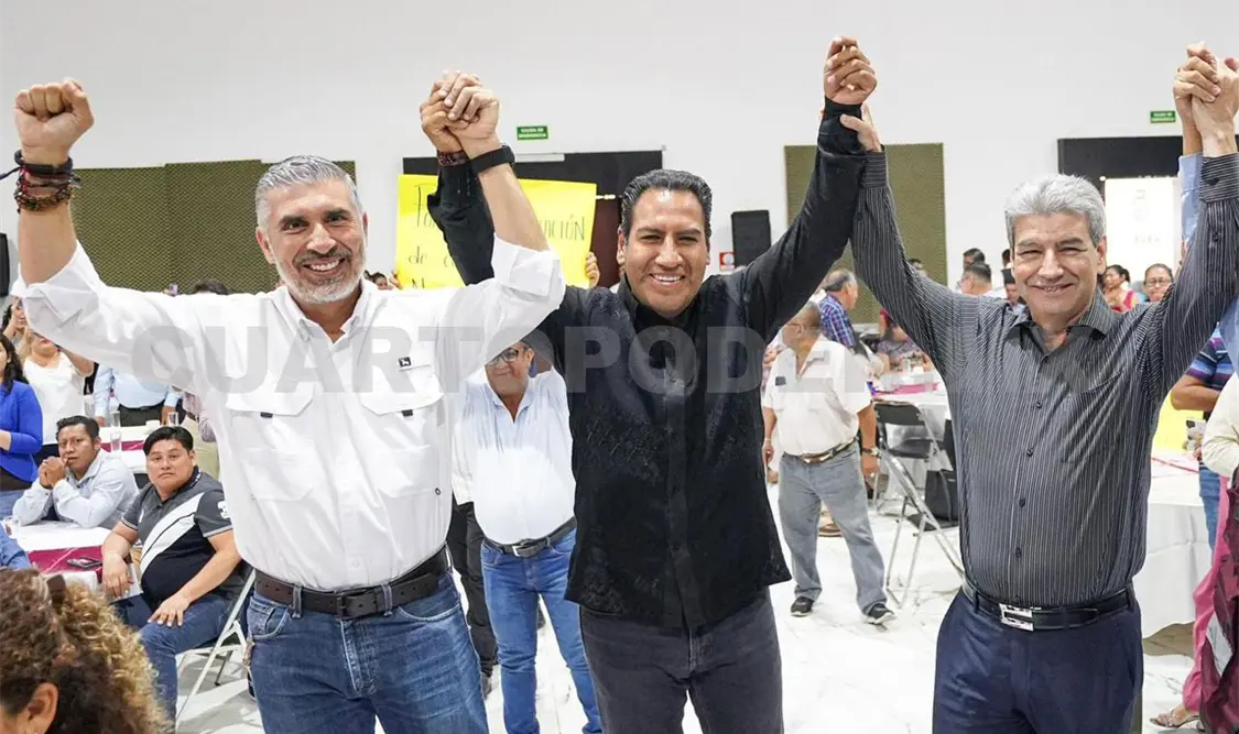 Aquiles Espinosa, coordinador de campaña en Tuxtla