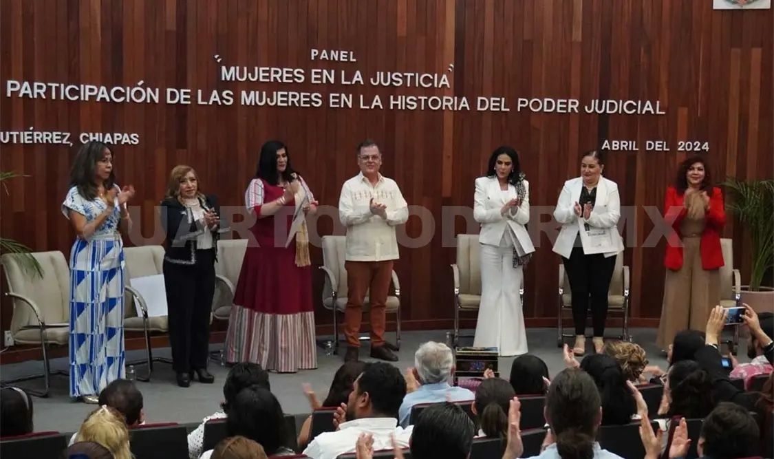 Destacan aportación de mujeres en el PJE