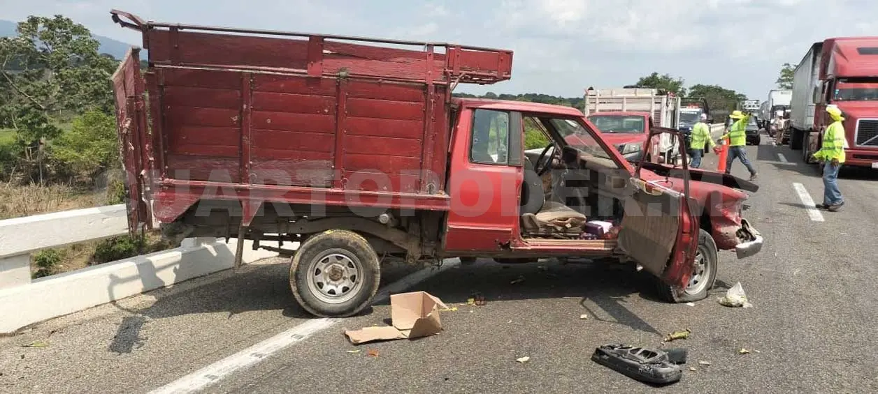 Fallece una mujer en accidente carretero
