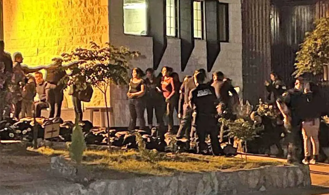 Los 147 migrantes rescatados, se informó, provenían de Guatemala, Ecuador y El Salvador. Cortesía