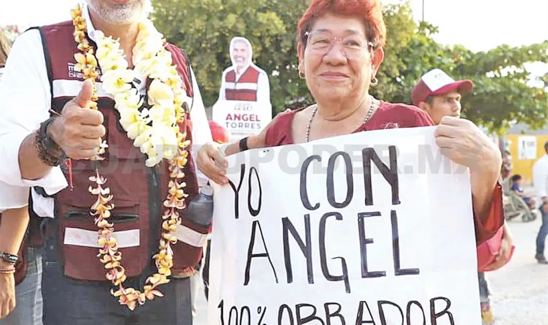 Ángel Torres sigue haciendo una labor a pie-tierra. Cortesía