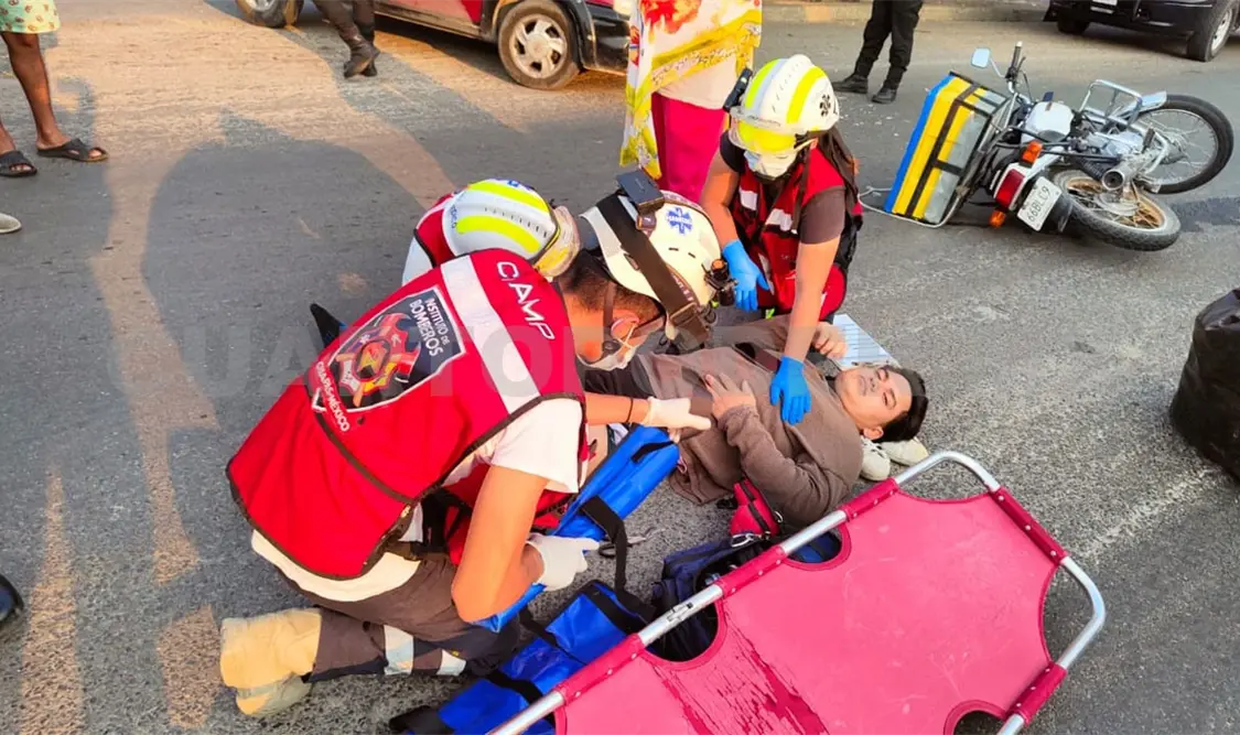 Lo atropellan y resulta malherido de las extremidades