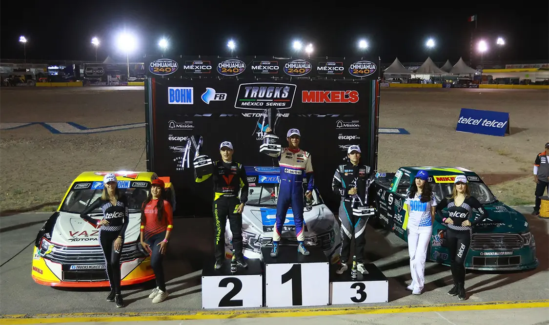 Rodríguez tuvo su segundo triunfo en Trucks