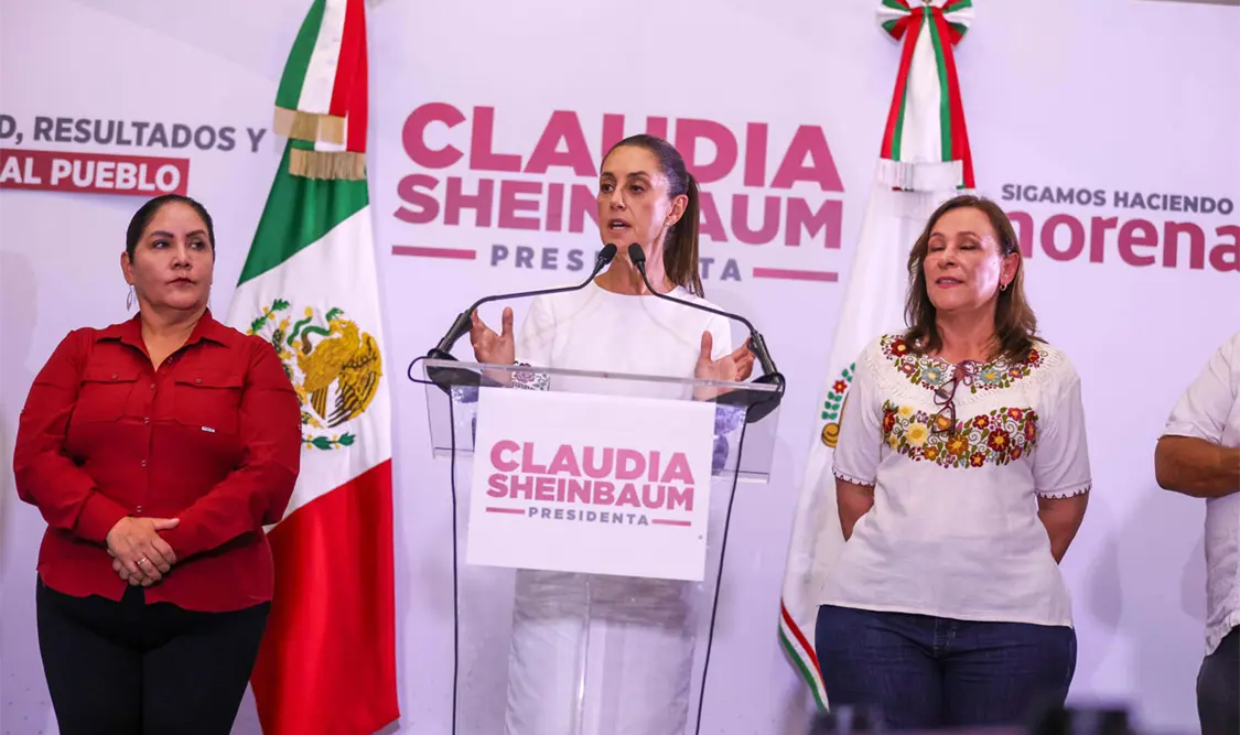 Claudia Sheinbaum: Oposición optó por campaña de odio