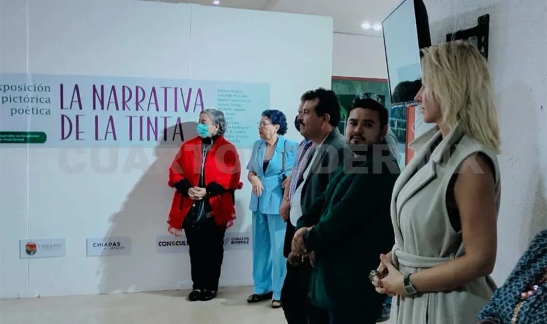 “La narrativa de la tinta” llega a Chiapa