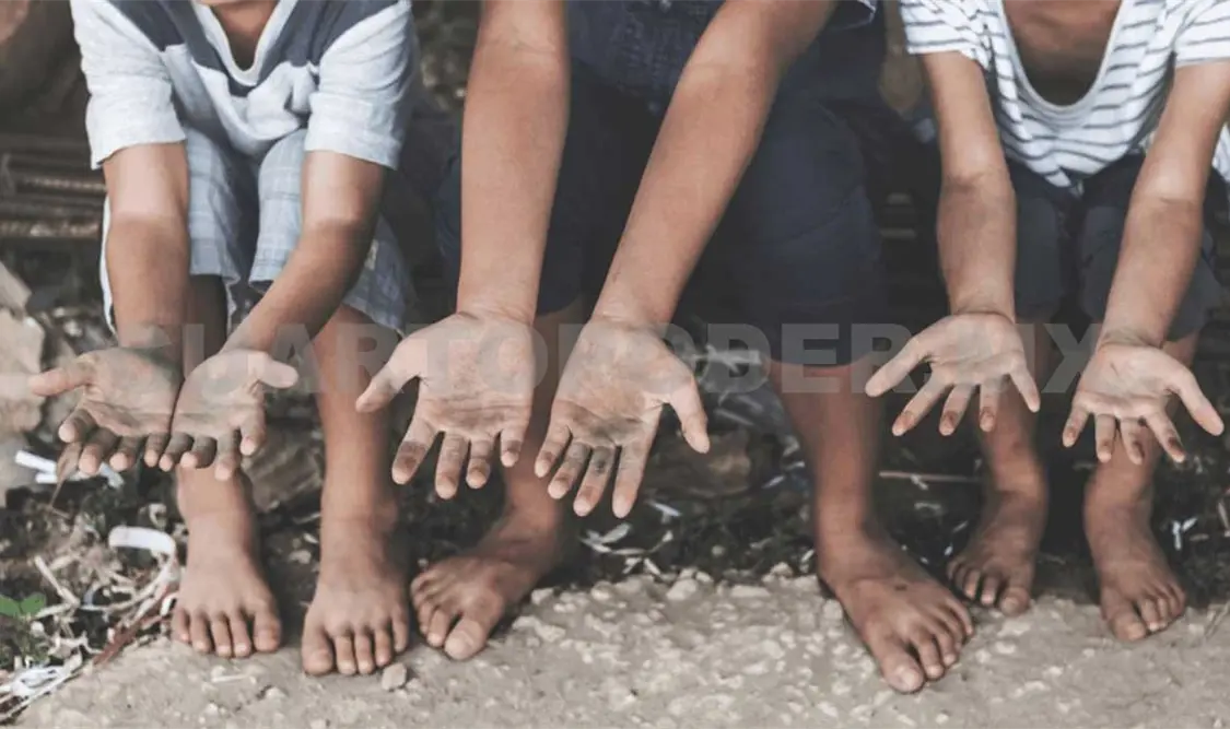 Alrededor de 20 millones de niños viven en pobreza