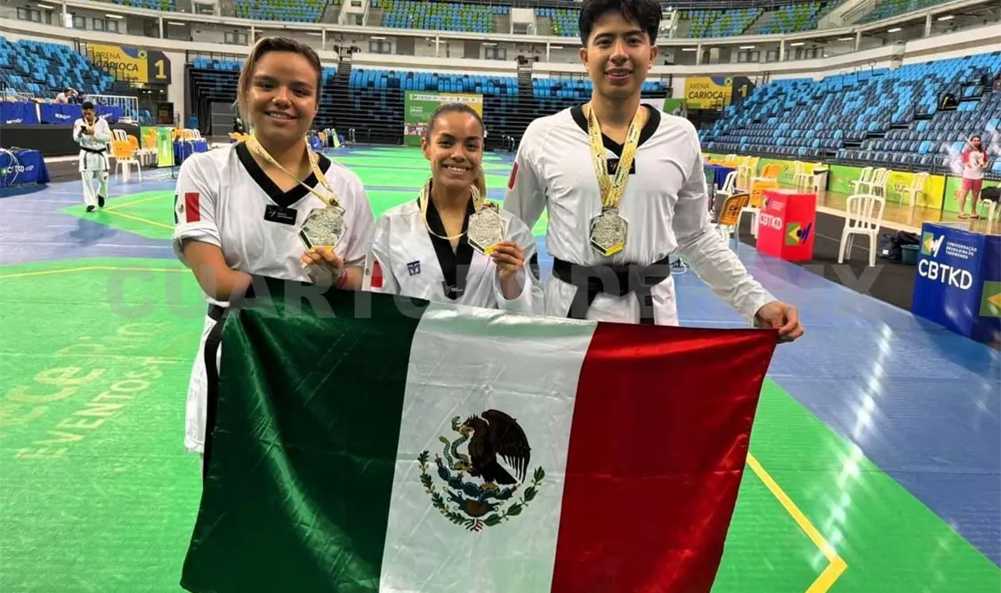 Luis Nájera consigue oro y plata en Brasil