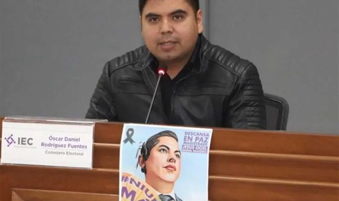 Héctor Mora ha clamado a los magistrados que se respete su candidatura. Cortesía