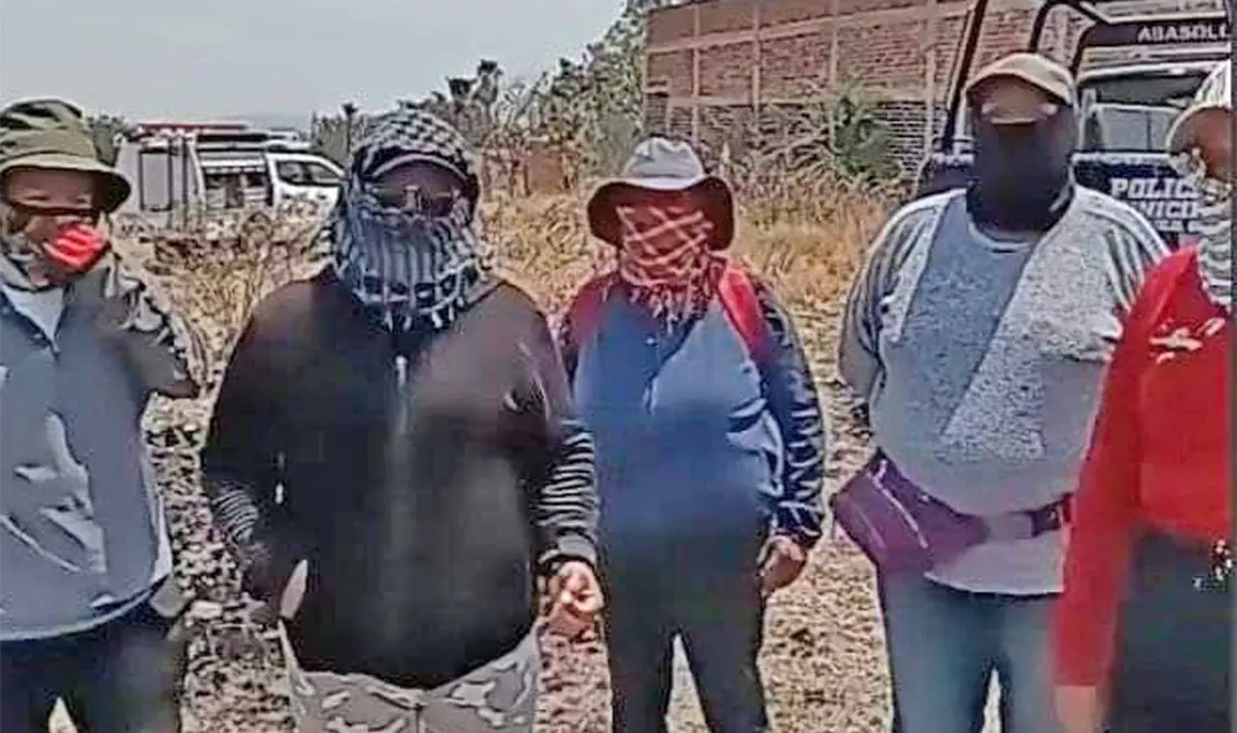 Los restos estaban dentro de una finca abandonada. Cortesía