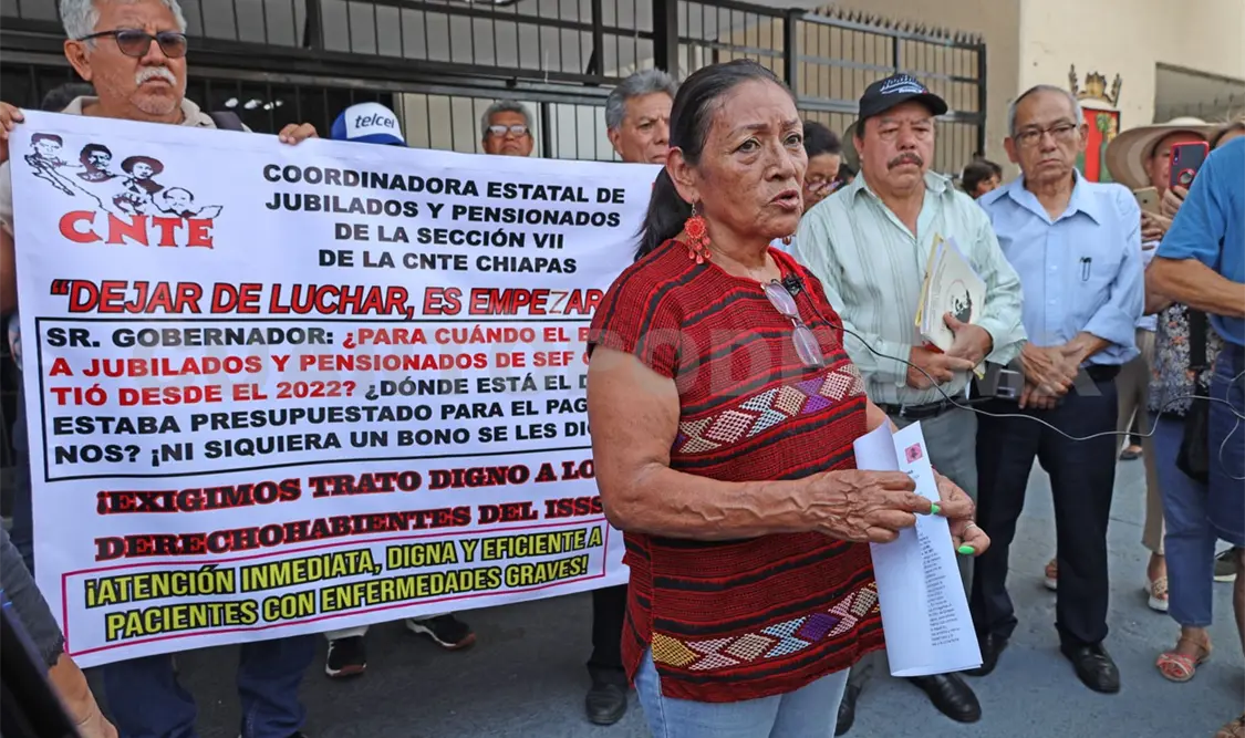 Jubilados y pensionados piden sus pagos