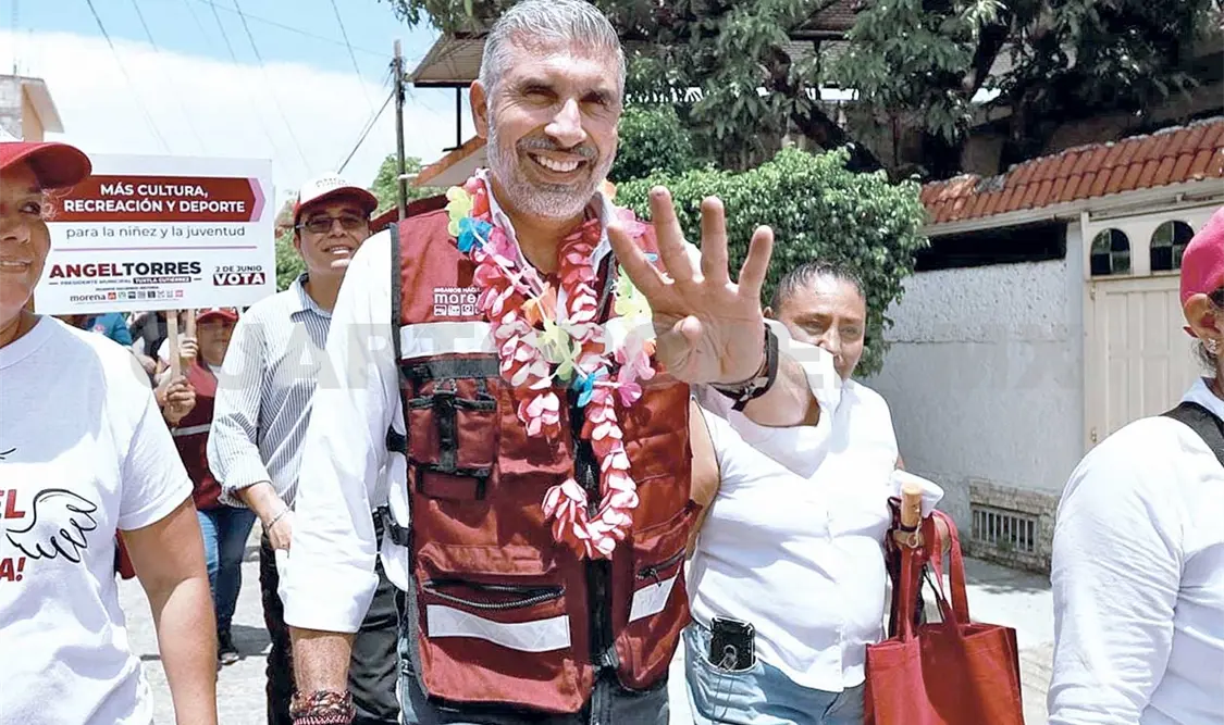Ángel Torres no ha dejado de caminar la ciudad. Cortesía