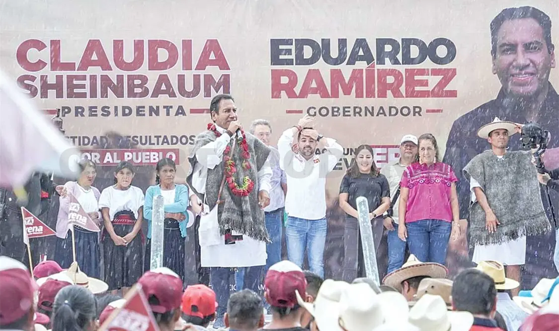 “Me comprometí con los municipios grandes y chicos”, afirma ERA en Mitontic. Cortesía