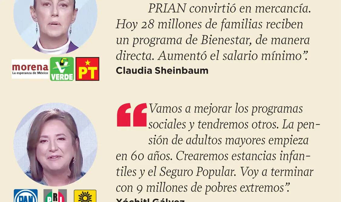 Ofrecen mejorar programas sociales y combatir la pobreza