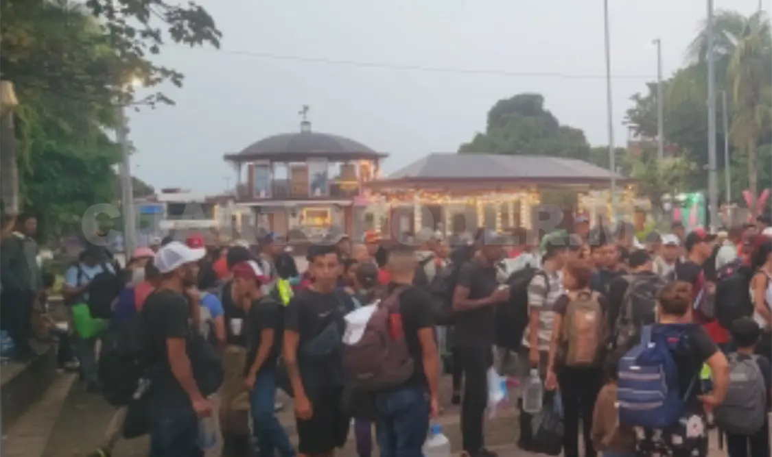 Abandonan migrantes la frontera sur de Chiapas