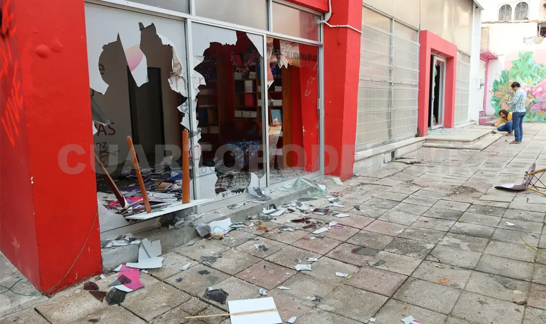 Vandalizan maestros sedes de los partidos
