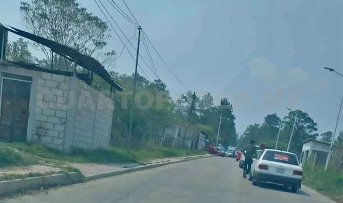 Instalan tres bloqueos en las salidas de Altamirano