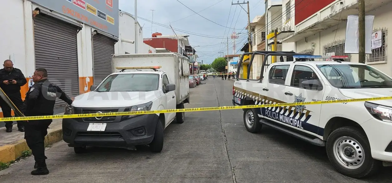 Ejecutan a persona en el centro de Tapachula