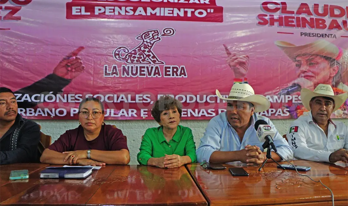 Campesinos y artesanos respaldan continuidad