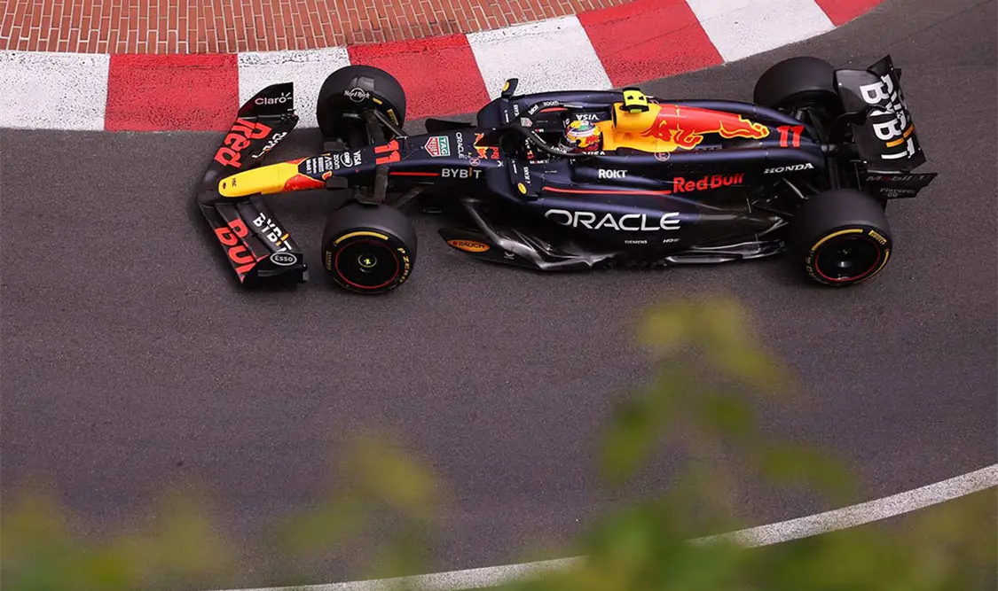 Pérez y Verstappen, fuera del Top 10 en Mónaco