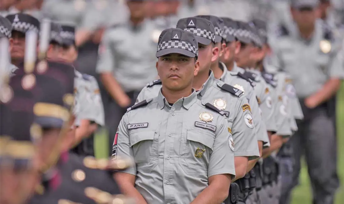 La renuncia de 17 mil 901 agentes de la GN en gran medida se debe a la inestabilidad profesional. Cortesía