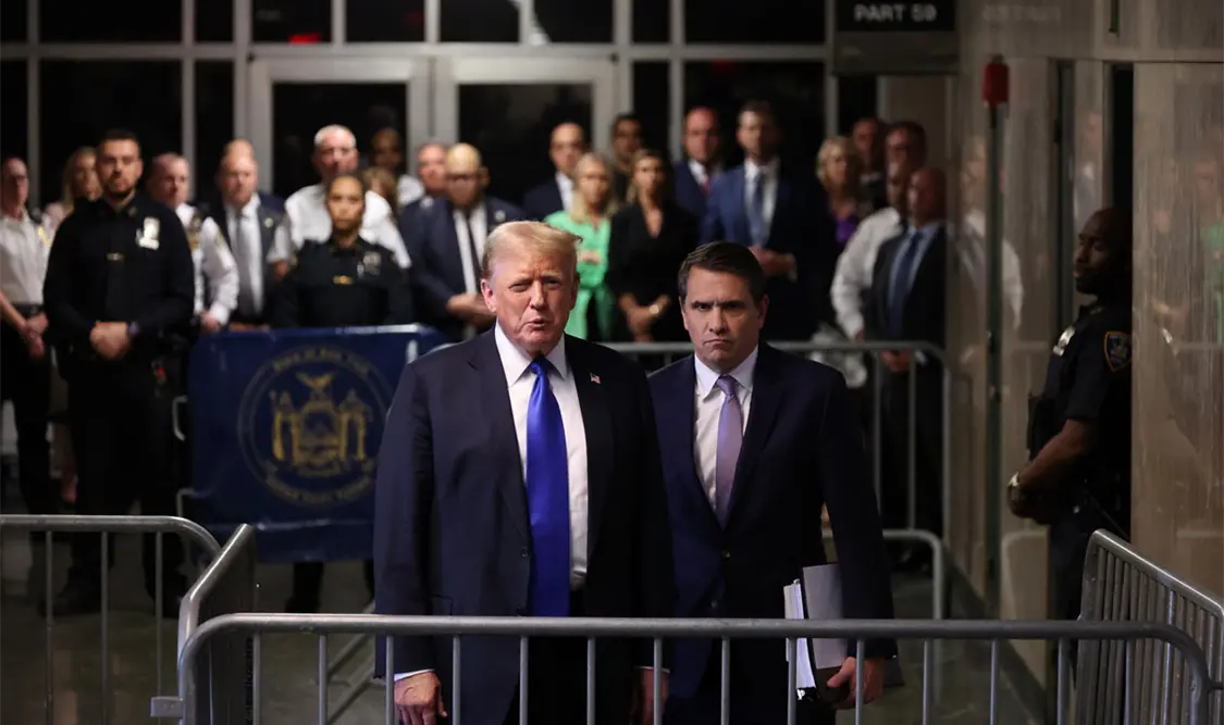 Declaran a Donald Trump culpable de los 34 cargos