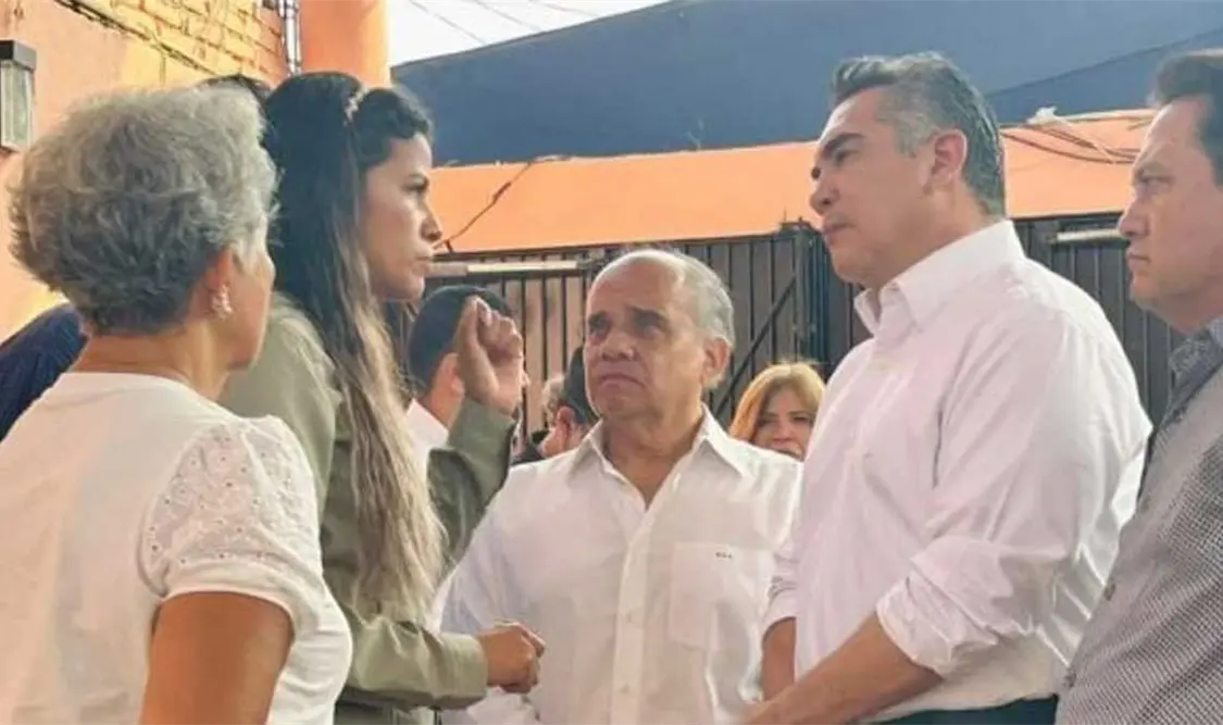 “Alito Moreno” se reúne con la nueva candidata Wendolin Solís Delgado. Cortesía
