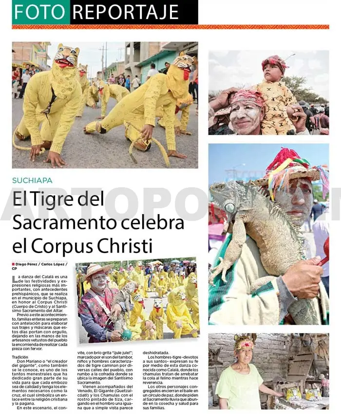 El Tigre del Sacramento celebra el Corpus Christi